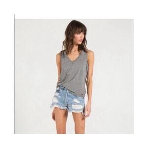 n:Philanthropy V-NecK Gray Tank Top size Small